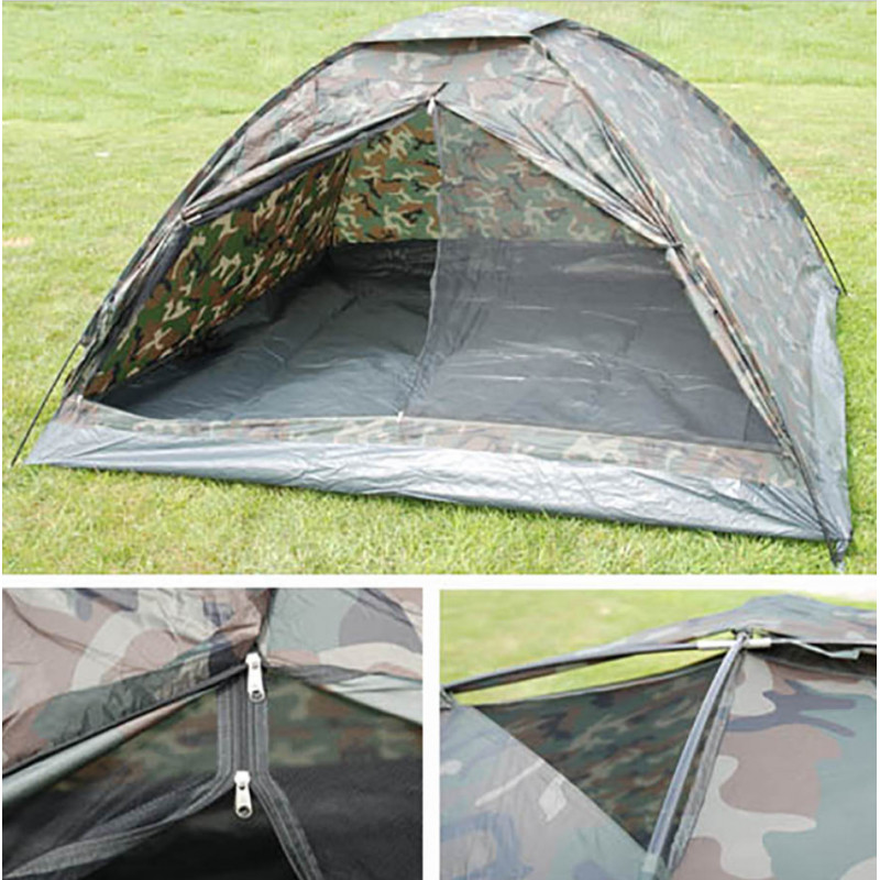 Tent 4 man monodone camouflage