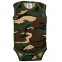 Baby body Woodland camouflage