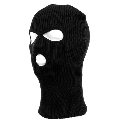 Balaclava 3-hole Black