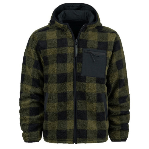 Sherpa Softshell jakke vendbar Black/Olive