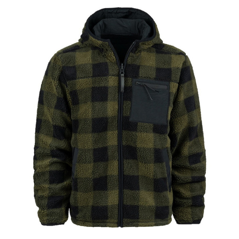 Sherpa Softshell jakke vendbar Black/Olive