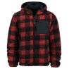 Sherpa Softshell jakke vendbar Black/Red